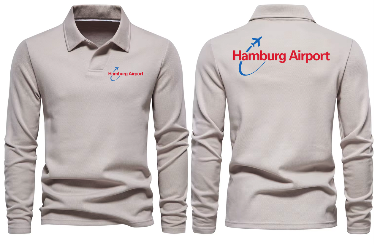 AER HUMBER AIRPORT LONG SLEEVE  POLO