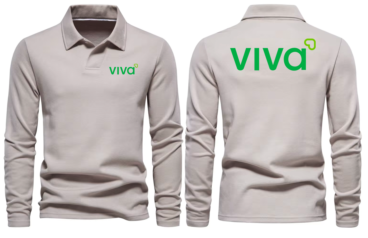 VIVA AIR  LONG SLEEVE  POLO