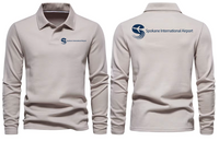 Thumbnail for SPOKANE AIRPORT LONG SLEEVE  POLO