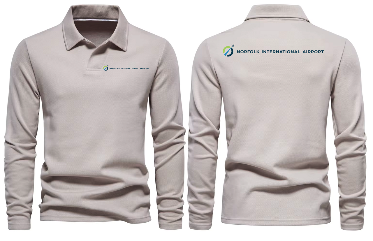 NORFOLK AIRPORT LONG SLEEVE  POLO