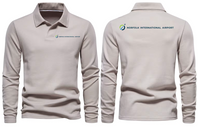 Thumbnail for NORFOLK AIRPORT LONG SLEEVE  POLO