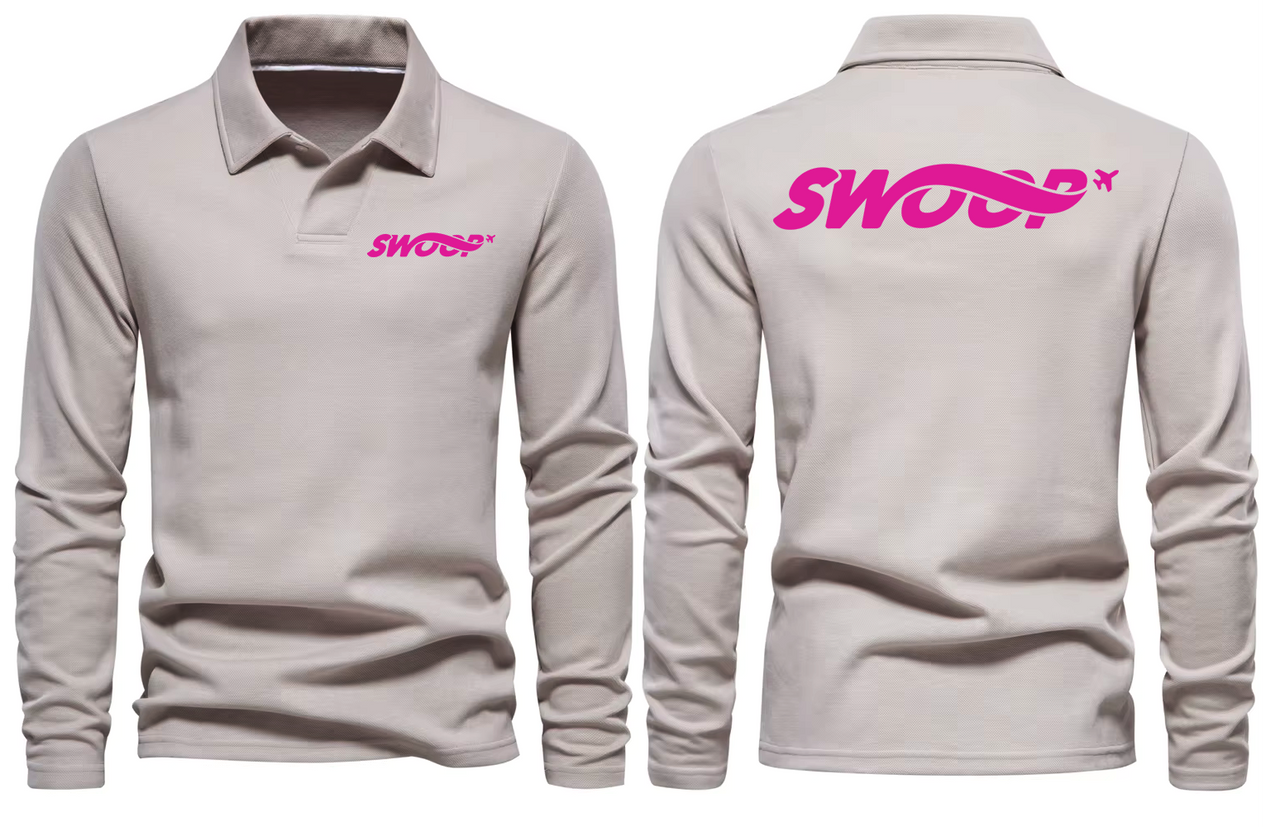 SWOOP LONG SLEEVE POLO