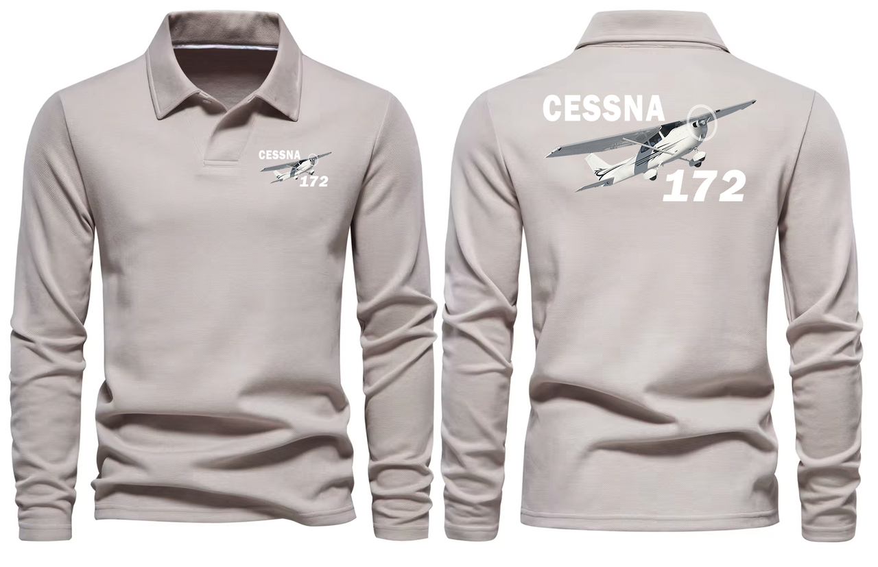 CESSNA 172 LONG SLEEVE  POLO