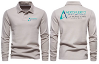 Thumbnail for AEROPURT AIRPORT LONG SLEEVE  POLO