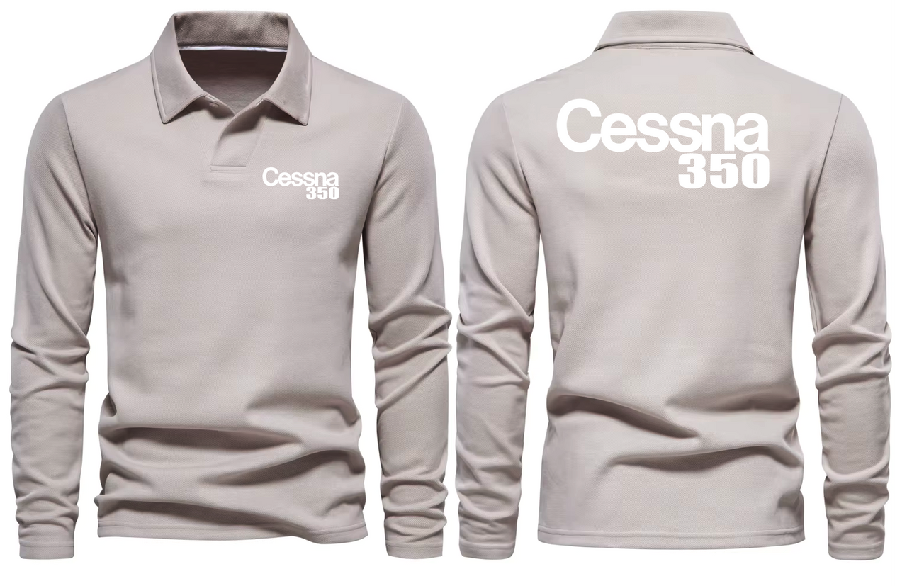 CESSNA 350  LONG SLEEVE  POLO