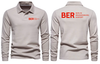 Thumbnail for BER AIRPORT LONG SLEEVE  POLO