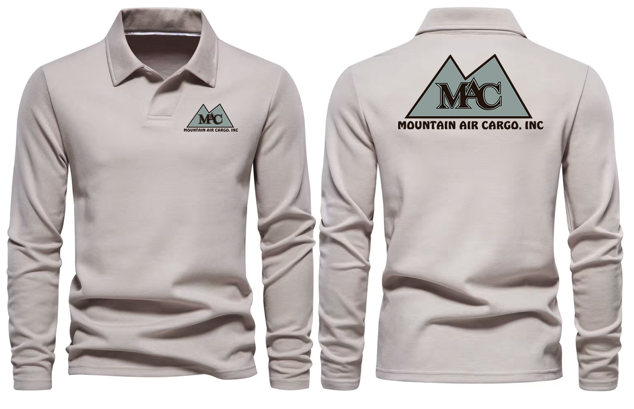 MOUNTAIN AIR LONG SLEEVE  POLO