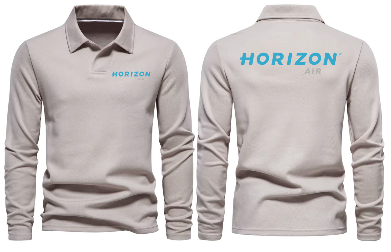 HORIZON AIR LONG SLEEVE  POLO