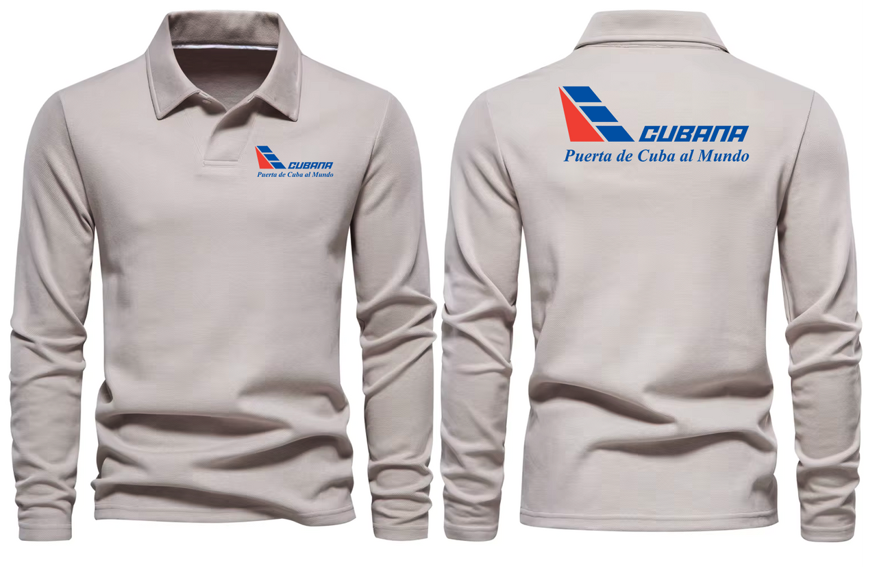 CUBANA AIR LONG SLEEVE  POLO