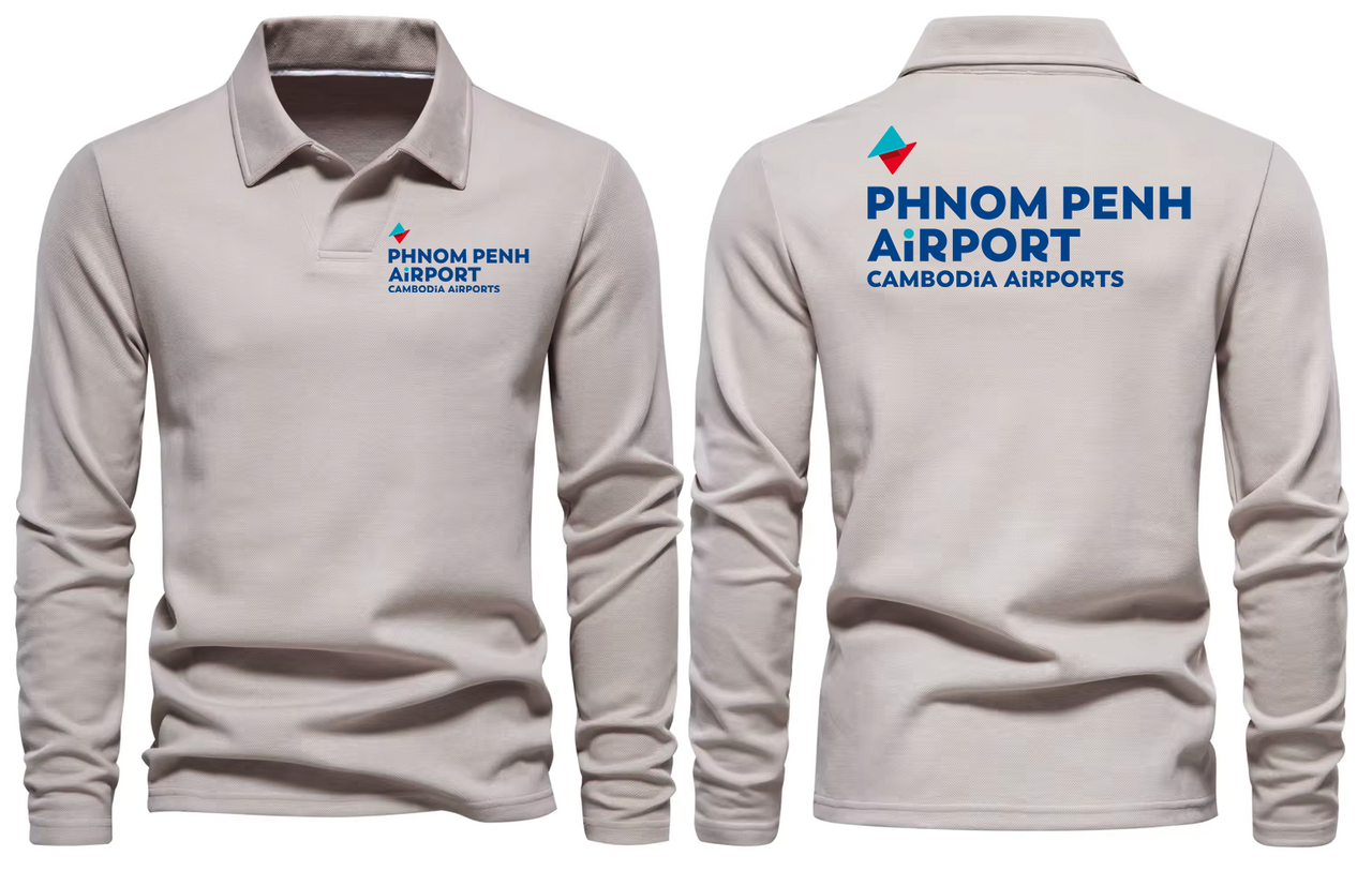PHNOM AIRPORT LONG SLEEVE  POLO