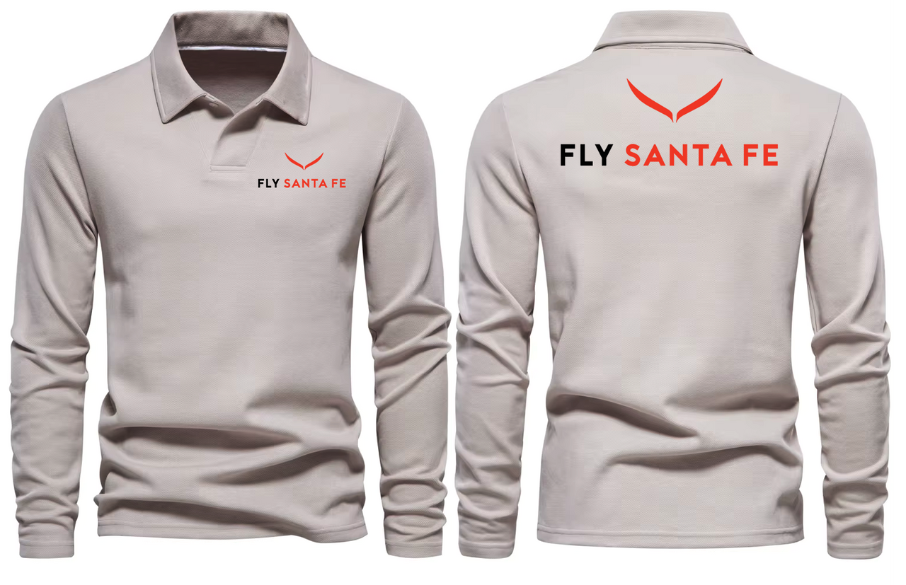 SANTA AIRPORT LONG SLEEVE  POLO