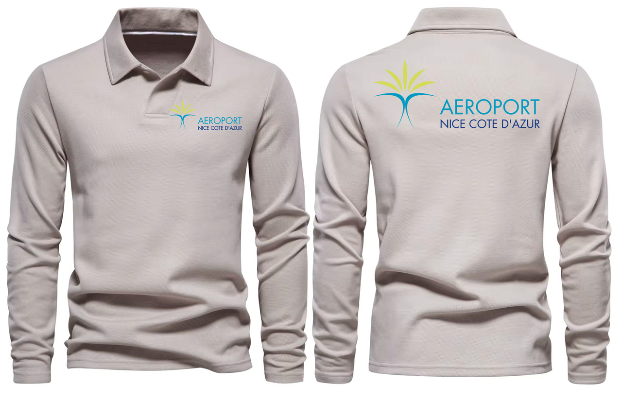 AEROPORT AIRPORT LONG SLEEVE  POLO