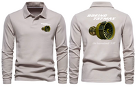 Thumbnail for BOEING 737 MAX CFM LONG SLEEVE  POLO