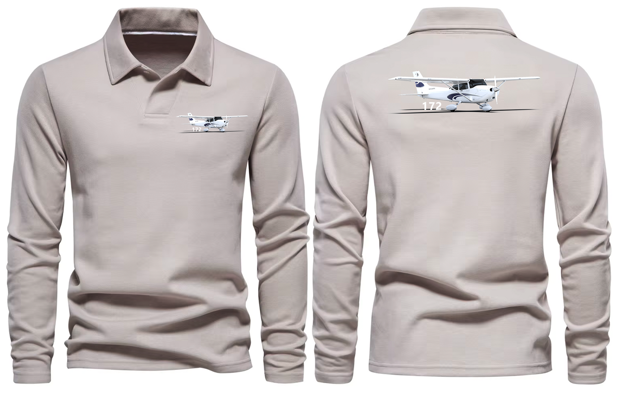 CESSNA 172 LONG SLEEVE  POLO
