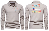 Thumbnail for CESSNA LONG SLEEVE  POLO