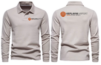 Thumbnail for KEFLAVIK AIRPORT LONG SLEEVE  POLO (Copy) (Copy)