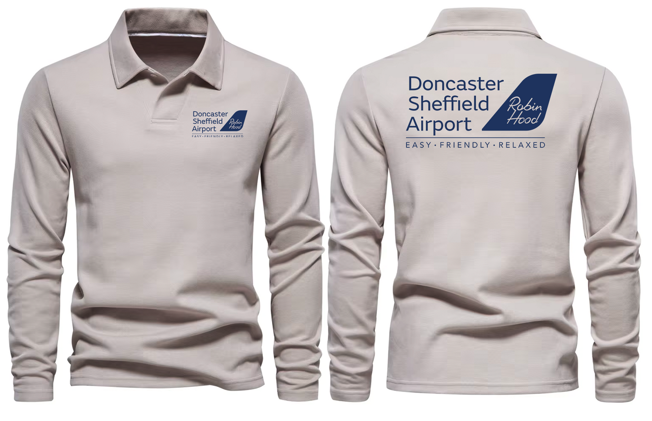 SHEFFIELD AIRPORT LONG SLEEVE  POLO