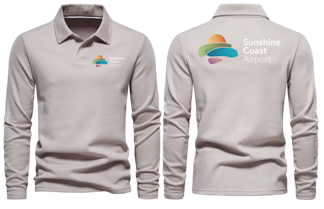 SUNSHINE AIRPORT LONG SLEEVE  POLO