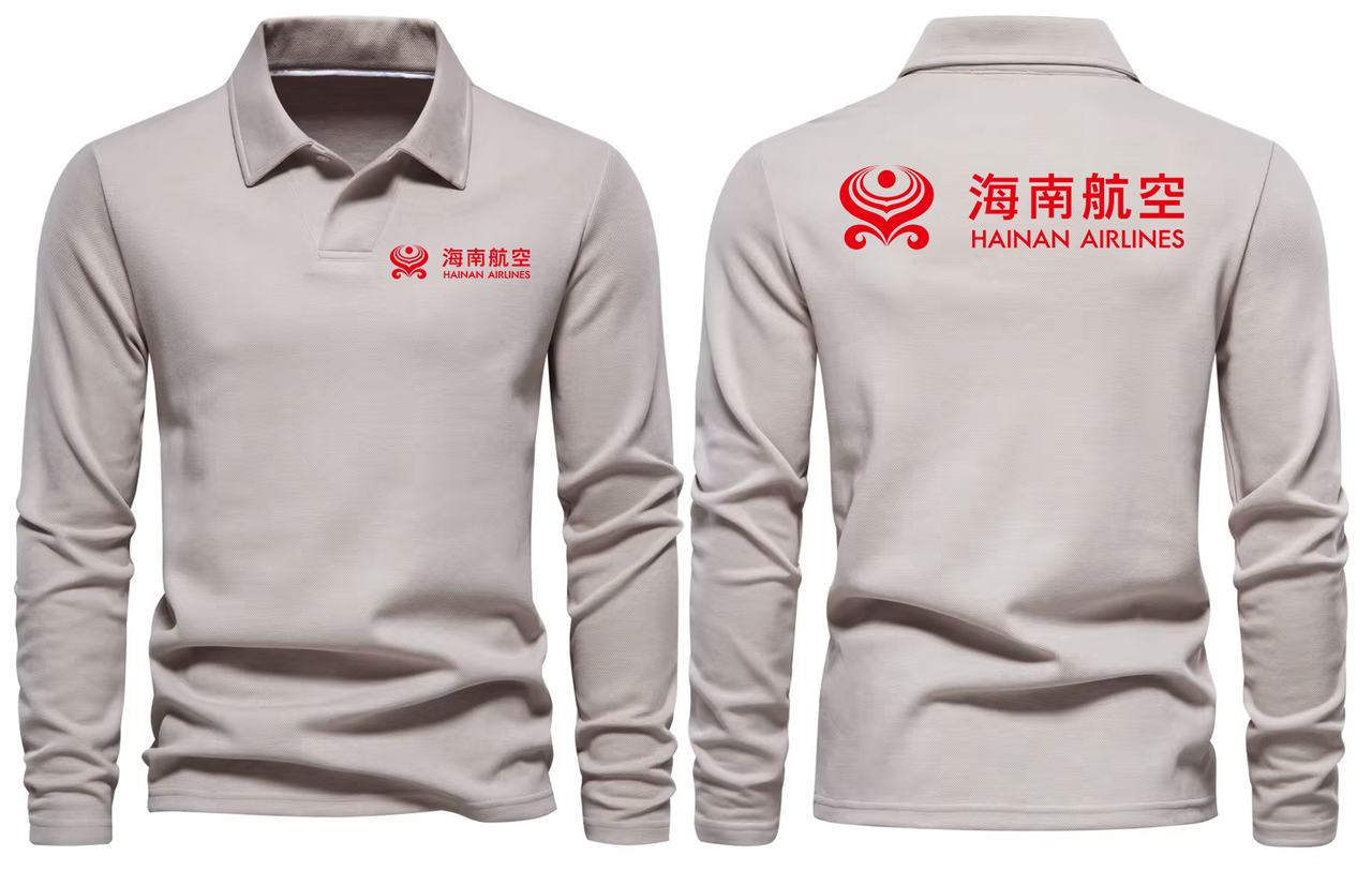 HAINAN AIRLINES LONG SLEEVE  POLO