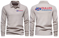 Thumbnail for DULLES AIRPORT LONG SLEEVE  POLO