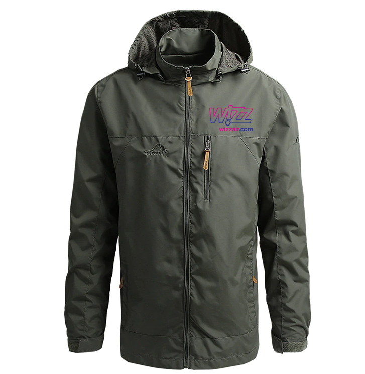 Waterproof WIZZ Airline Casual Hooded