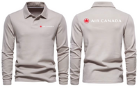 Thumbnail for CANADA AIRLINES LONG SLEEVE  POLO
