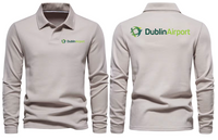 Thumbnail for AER DUBLIN AIRPORT LONG SLEEVE  POLO