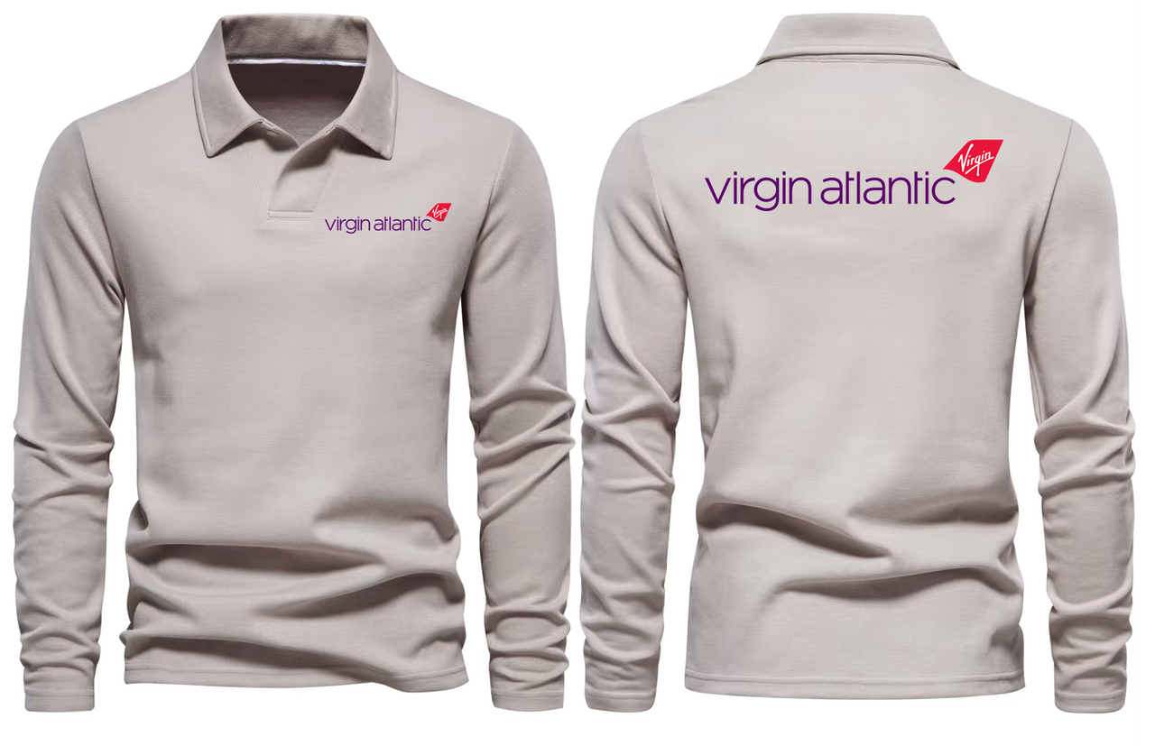 AIR VIRGIN ATLANTIC LONG SLEEVE  POLO
