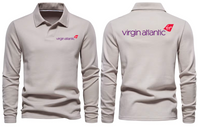 Thumbnail for AIR VIRGIN ATLANTIC LONG SLEEVE  POLO