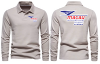 Thumbnail for MACAU AIRPORT LONG SLEEVE  POLO