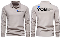 Thumbnail for YQB AIRPORT LONG SLEEVE  POLO