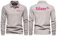 Thumbnail for SILVER LONG SLEEVE  POLO