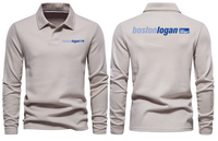 Thumbnail for AER BOSTON AIRPORT LONG SLEEVE  POLO