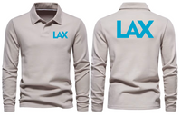 Thumbnail for LAX AIRPORT LONG SLEEVE  POLO
