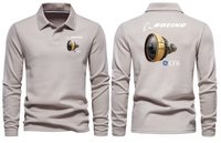 Thumbnail for BOEING CF6 LONG SLEEVE  POLO