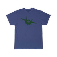 Thumbnail for Fighter Jet (Front View) Silhouette T Shirt THE AV8R