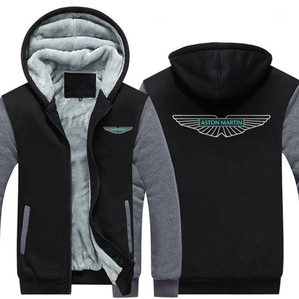 ASTON MARTIN  AUTOMOBILE  FLEECE SWEATSHIRT