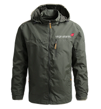 Thumbnail for Waterproof virgin atlantic Airline Casual Hooded