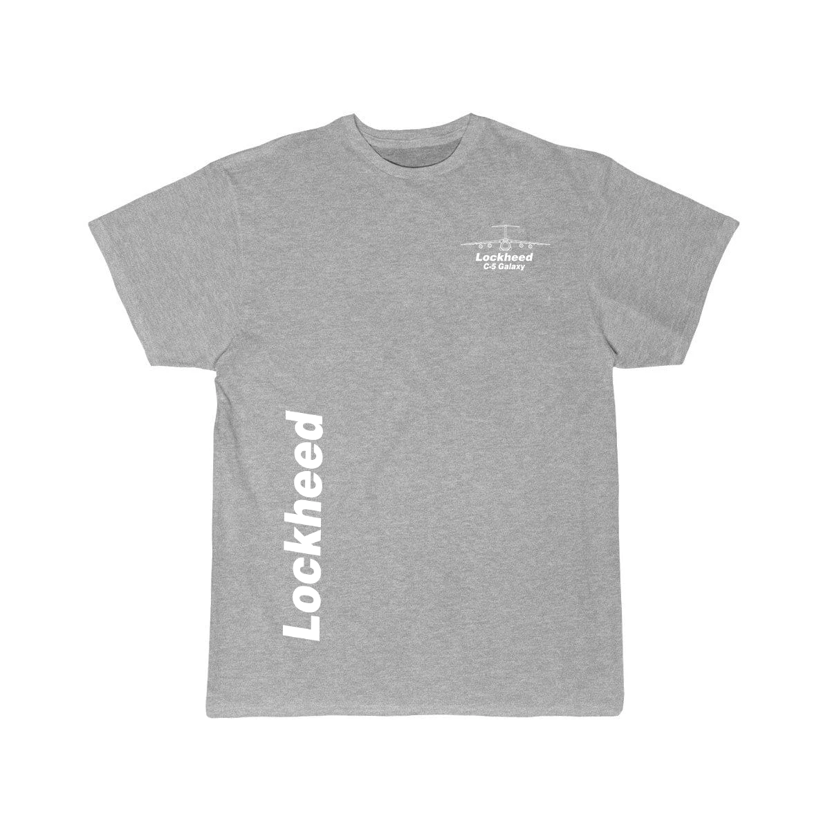 LOCKHEED C5 GALAXY DESIGNED T SHIRT THE AV8R