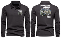 Thumbnail for BOEING 777 GENX  LONG SLEEVE  POLO