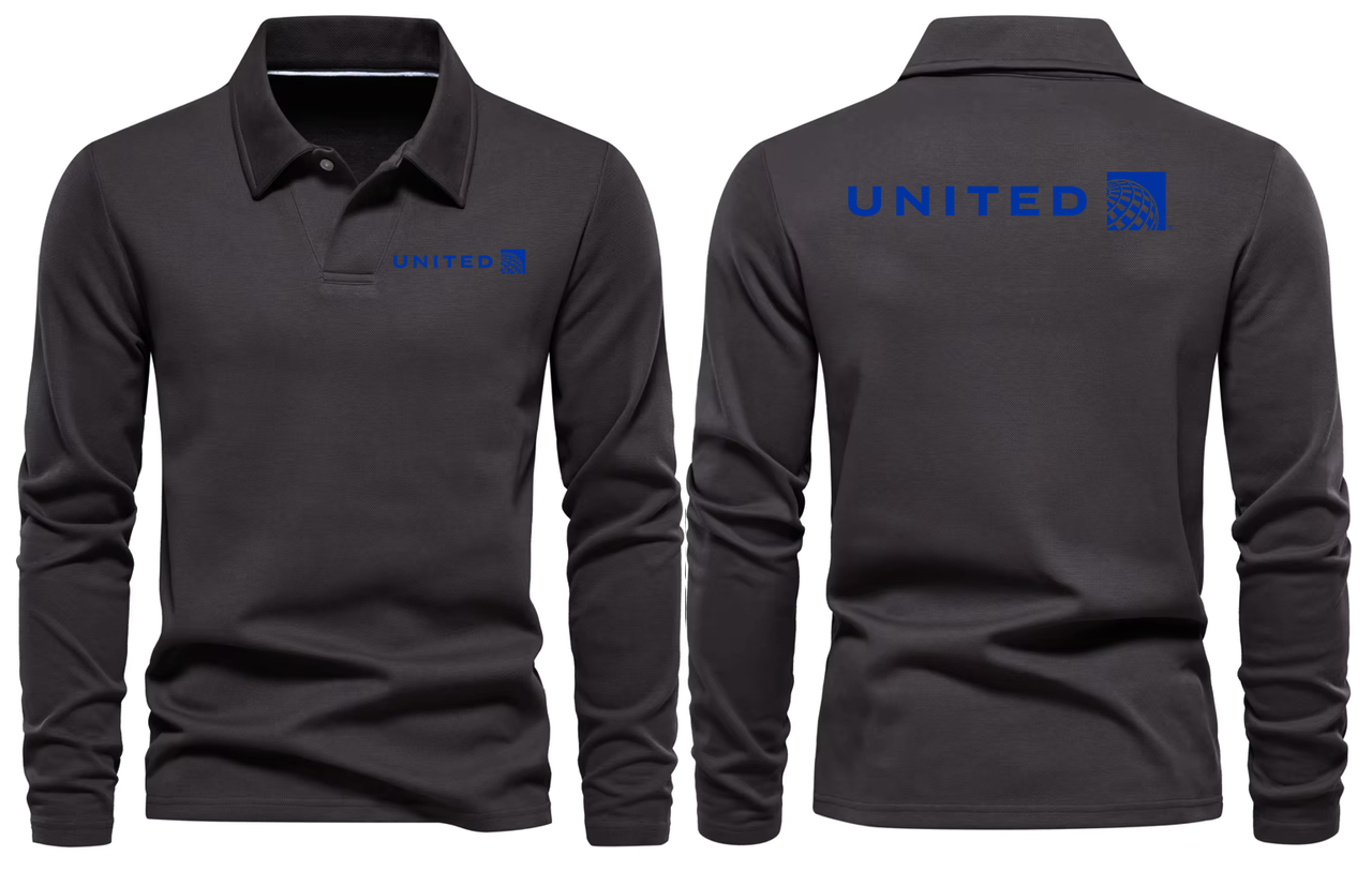 UNTIED AIRWAYS LONG SLEEVE  POLO