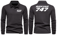 Thumbnail for BOEING 747  LONG SLEEVE  POLO