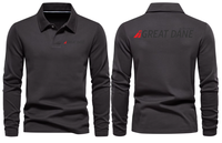 Thumbnail for GREAT DANE LONG SLEEVE  POLO