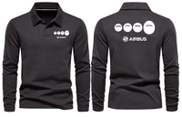 Thumbnail for AIRBUS  LONG SLEEVE  POLO