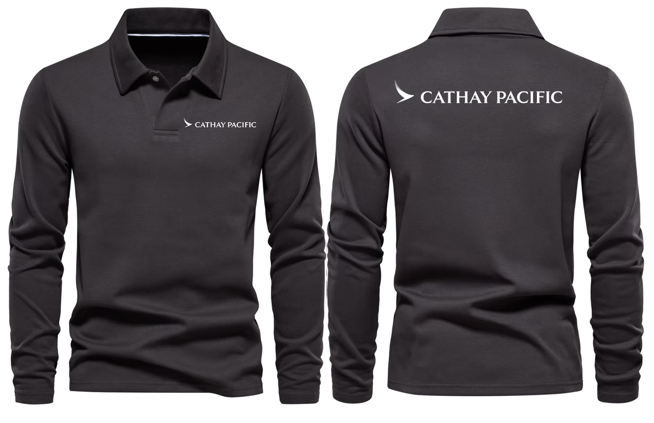 CATHAY PACIFIC  LONG SLEEVE  POLO