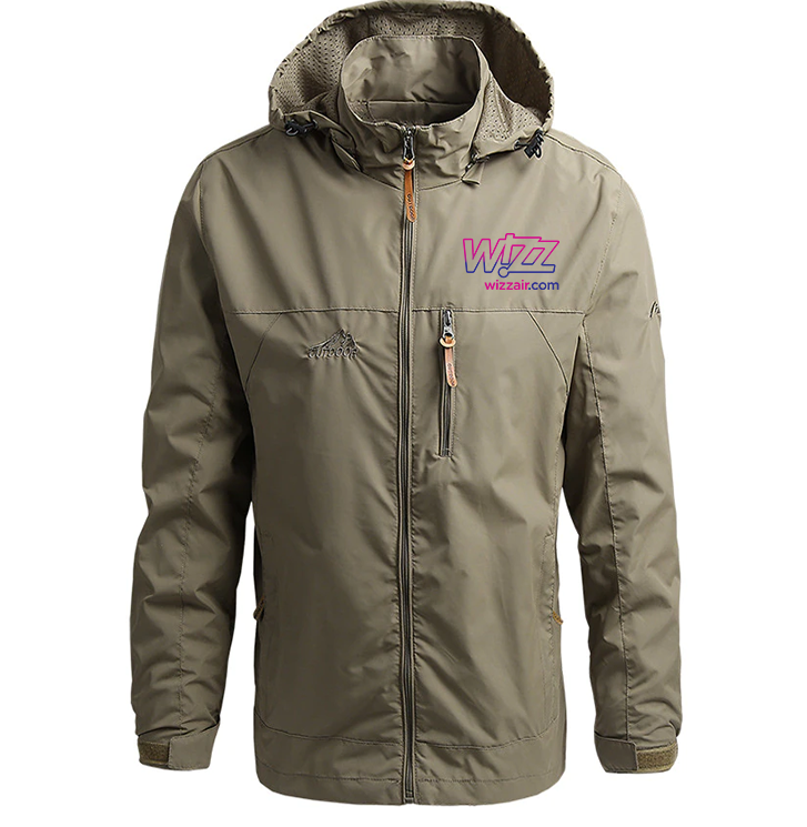 Waterproof WIZZ Airline Casual Hooded