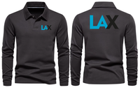 Thumbnail for LAX AIRPORT LONG SLEEVE  POLO