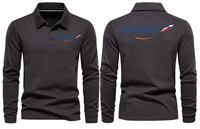 Thumbnail for RUSSIAN AIRLINES LONG SLEEVE  POLO