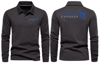 Thumbnail for UNITED EXPRESS LONG SLEEVE  POLO