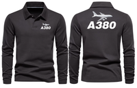 Thumbnail for AIRBUS A380 LONG SLEEVE  POLO